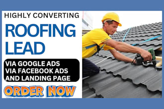 generate highly converting roofing lead via facebook ads roofers landing page