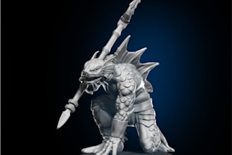 sculpt 3d miniatures warhammer dnd,3d zbrush,3d figurine,toy model,3d printing