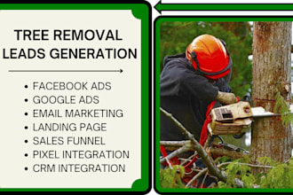 generate quality tree removal leads tree cutting service tree pruning