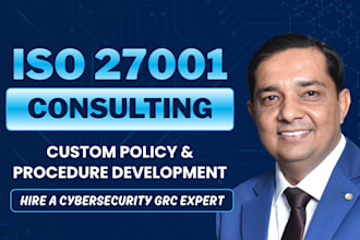 do iso 27001 grc consulting, custom policy and procedure writing