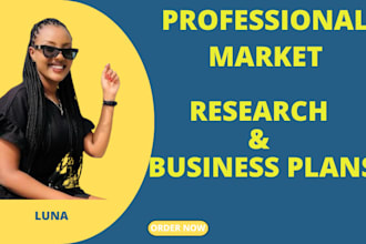 do market research, swot analysis, competitor analysis