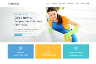 design commercial cleaning website office cleaning website gutter cleaning leads
