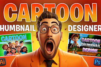 draw roblox custom cartoon thumbnails in any style in 60 minutes