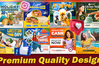 design professional youtube banner, facebook cover, linkedin and twitter header