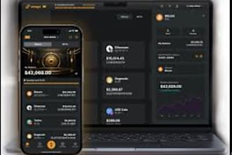 develop crypto exchange website, p2p website, exchange webiste , blockchain