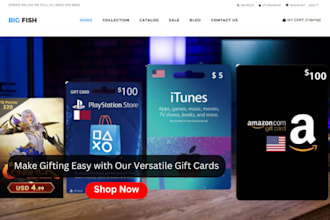 design gift card shopify store gift box store loyalty card store gift website