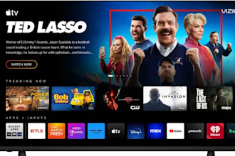 build video streaming app, iptv app, smart tv app with encryption and panel