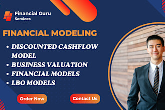 do financial modeling, lbo model, discounted cashflow model, business valuation