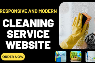 build cleaning service website with appointment cleaning booking system