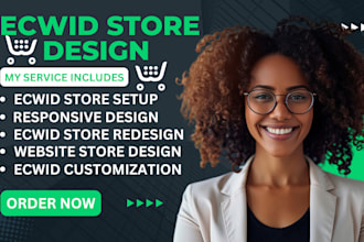 do a professional ecwid store setup ecwid ecommerce store design and redesign