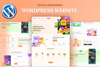 design and wordpress website development with responsiveness