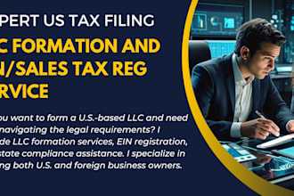 llc formation and ein ptin reg for US and foreign owners