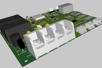 pcb schematic and layout development
