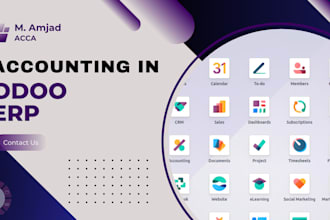 do accounting and bookkeeping of your business in odoo erp