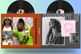 design album cover art or mixtape, single artwork