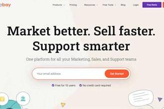 make CRM website, lead generation, click funnels, go high level expert website