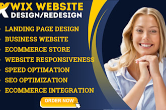 wix website design, wix website redesign, wix landing page, wix event, wix SEO