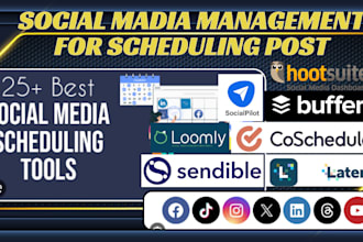 schedule bulk social media posts sprout social planoly tailwind buffer crowdfire