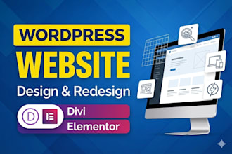 design or duplicate or build a wordpress website