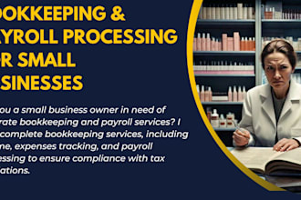 bookkeeping and payroll processing for US small business