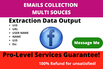 search data from facebook, twitter,youtube etc