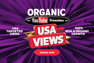 do usa youtube video promotion to USA audience