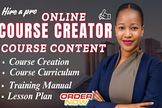 create online course creation ebook online course training manual course content