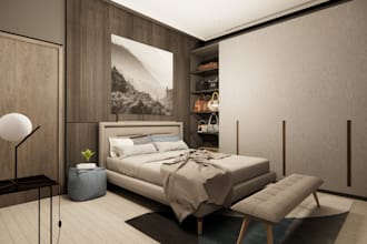 do interior design and render