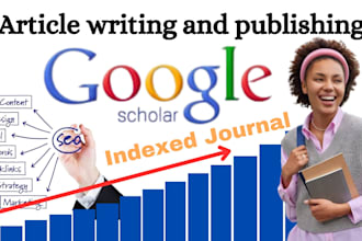 write and publish research article in a google scholar citation index journal