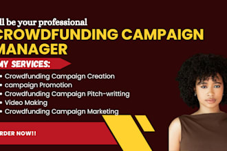 create promote your crowdfunding campaign on kickstarter indiegogo gofundme