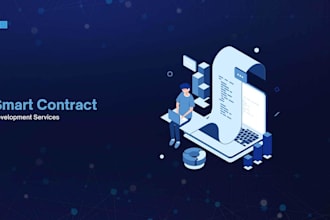 be your smart contract , blockchain developer