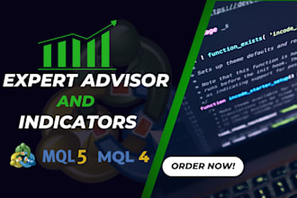 develop an mt4 or mt5 expert advisor or indicator for you