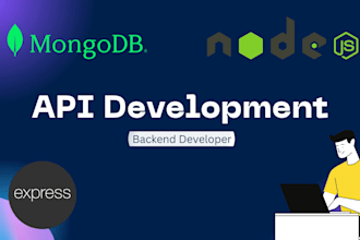 do backend development with nodejs, expressjs and mongodb