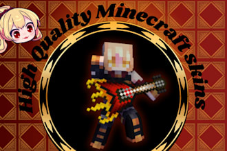 design you a high quality minecraft skin