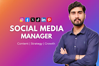 be your social media manager and content creator