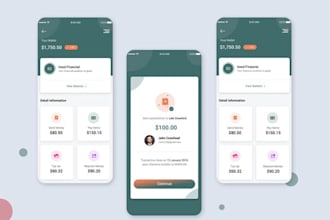 develop fintech app payment app wallet app bank app