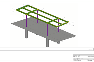 aisc steel fabrication shop drawings using tekla