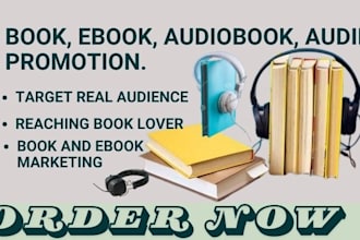 promote shoutout amazon acx, audible, audiobook promotion, ebook, book marketing