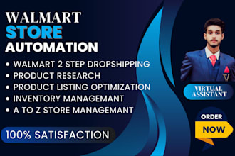 walmart dropshipping a to z store management 2 step dropshipping product listing
