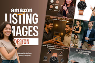 premium design amazon, ebay, shopify product images design