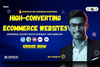 design a high converting ecommerce website that drives results