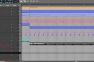 produce an instrumental electronic track