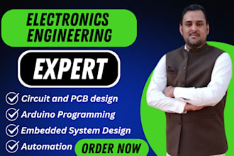 create circuit design, pcb design, pcb layout in proteus, easyeda, eaglecad