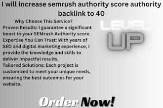 increase your semrush authority score for stronger online presence
