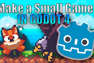 develop 2d small games using godot 4