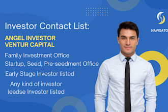 research and find venture capitalists, angel investors, and company leads