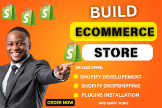 build ecommerce website shopify design, halloween shopify dropshipping store