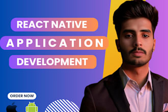 develop android and ios applications using react native