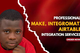 automate your business using make, integromat, airtable