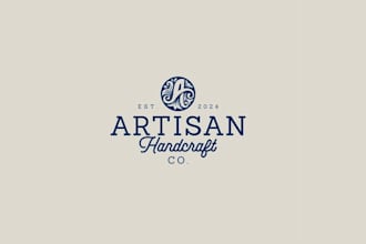 artisan handcraft co logo design